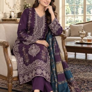 ❄️*WINTER COLLECTION*❄️ Maria B (Available Stock) 3pc Premium Dhanak Fabric